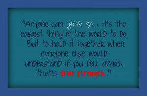 usually overcome it by telling someone.That would help:)
