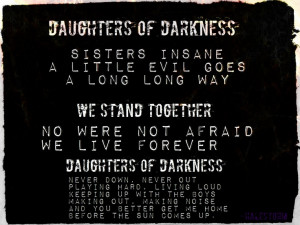 Halestorm- Daughters of Darkness