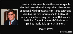 More Scott Ritter Quotes