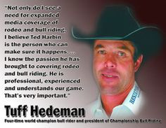 Lane Frost and Tuff Hedeman