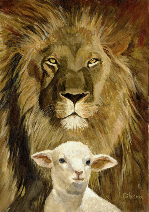 Nancy Glazier The Lion And Lamb