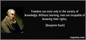 More of quotes gallery for Benjamin Rush's quotes