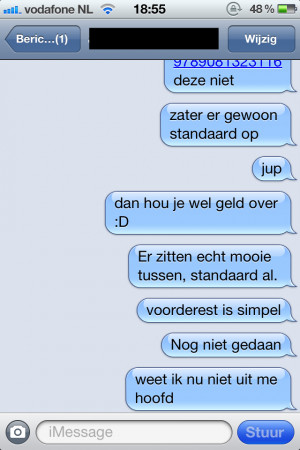 All messages from the person I am talking to are gone, this stays like ...