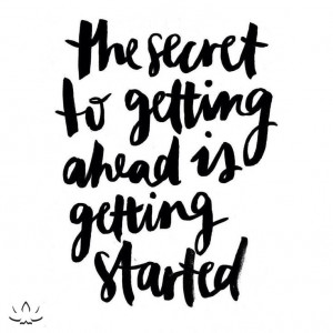The secret to getting ahead is getting started. -Mark Twain #iamBEYOND ...