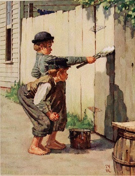 He (Tom) was not the Model Boy of the village. He knew the model boy ...