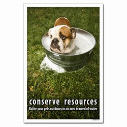 wp363- Water Conservation Poster, Water quality poster, water ...