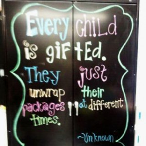 Inspirational quote for teacher gifts