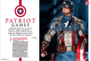 ... Joe Johnston and of course Cap himself Chris Evans. Here are some