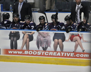 ... | Hockey Team Looks Pretty Good on the Bench - CollegeHumor Picture