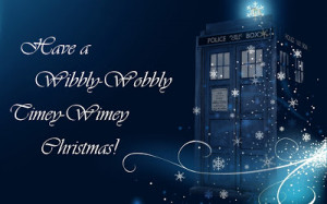 Wibbly-Wobbly Timey-Wimey Doctor Who Wallpaper