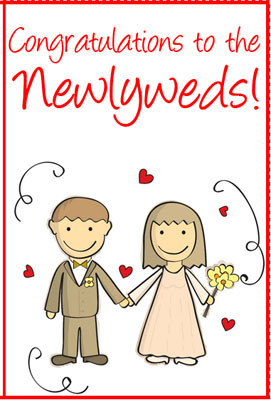 Wedding Cards - © FreePrintables.com