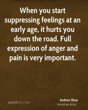 When You Start Suppressing Feelings At An Early Age, It Hurts You Down ...