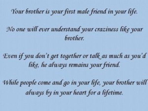 ... About Your Brother | My Quotes Home – Quotes About Inspiration