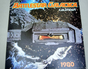 Vintage 1980 Battlestar Galactica C alendar ...