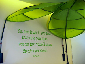 Your Direction Dr Seuss Wall Quote