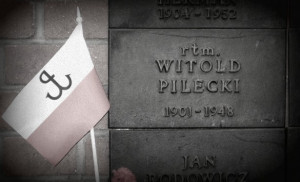... was partially excavated in an effort to find Pilecki's remains. [28