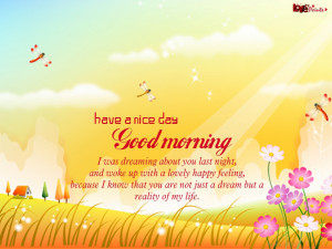 Have a Nice Day Good Morning Quotes HD Wallpaper