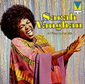 Sarah Vaughan A Time In My Life UK LP RECORD MSL1024