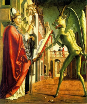 St Wolfgang versus the devil