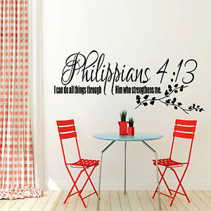 ... 13-Bible-Quote-Wall-Sticker-Christian-Religion-Bedroom-Vinyl-Decal