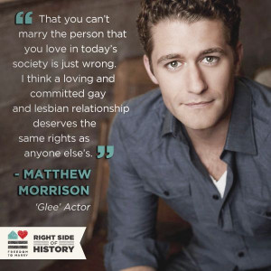 Matthew Morrison quote