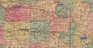 Cheat Mountain Civil War Map