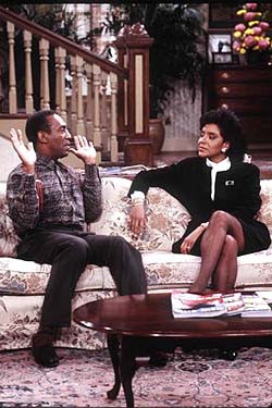 Bill Cosby and Phylicia Rashad