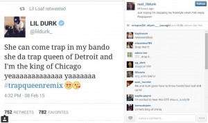 Lil Durk tweets out lyrics to his “Trap Queen” remix, promises ...