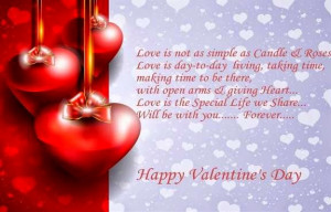 Happy Valentines Day 2015 Quotes , Greetings , Wishes , Sms