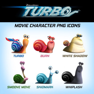 Turbo-Movie-2013-Character-Icons