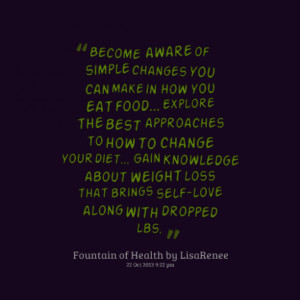 ... gain knowledge about weight loss that brings selflove along with