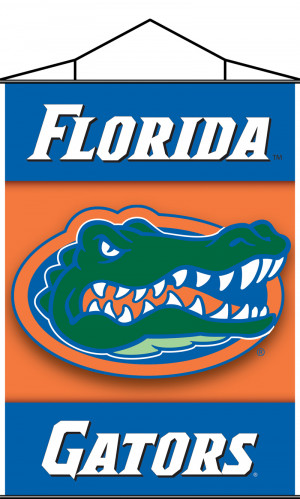 FLORIDA GATORS INDOOR BANNER SCROLL
