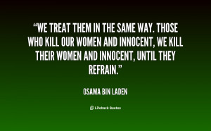 Osama Bin Laden Quote Quotes