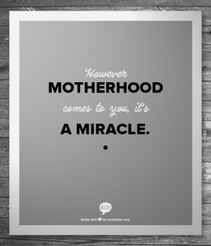 Adoption Quote by Valerie Harper - love this quote, because motherhood ...