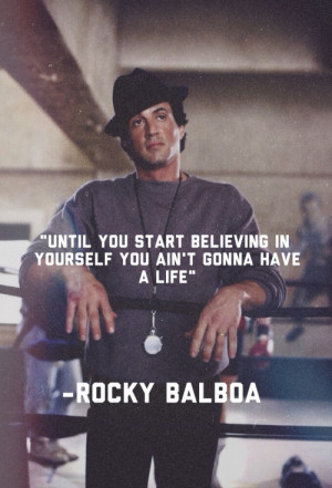 Sylvester Stallone is an icon