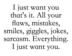 want you, love, quotes