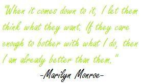Marilyn Monroe Quotes Quotes Myspace Graphics