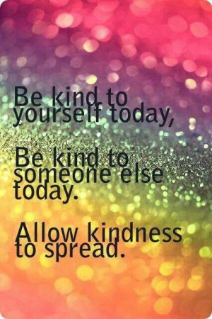 Spread kindness!