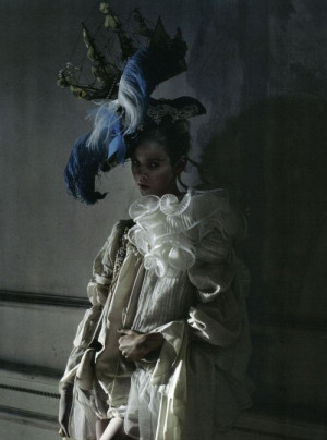 Images: Lady Grey by Tim Walker for Vogue Italia March 2010. Models ...