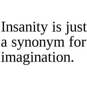 imagination,quote,insanity,insane,synonym,words ...