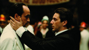 ... godfather part ii the rivalry a threat on michael s life is discovered