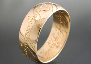 Hand-engraved Hobbit Ring: A Classic (just don't use it for your ...