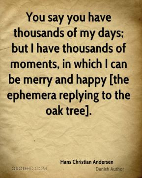 Hans Christian Andersen Quotes