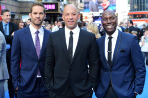 Paul Walker's co-stars Vin Diesel and Tyrese Gibson pay respects at ...