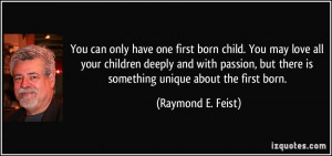 First Born Child Quotes