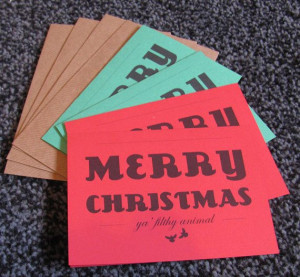 home alone quote christmas cards