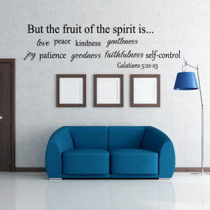 Quote Decal - Bible Wall Quote - Religious Wall Phares - Christian ...