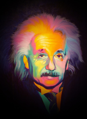 Albert Einstein by Nortenyo