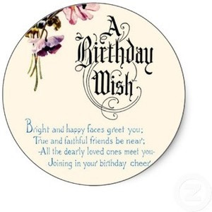 Vintage Happy Birthday Wishes