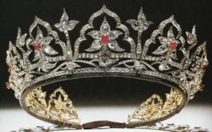 also known as the Indian Ruby Tiara, was commissioned by Prince Albert ...